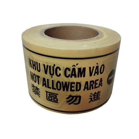 Dây cảnh báo khu vực cấm