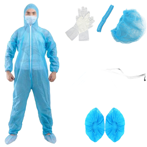 Bộ bảo hộ y tế phòng dịch 7 món, 4 món